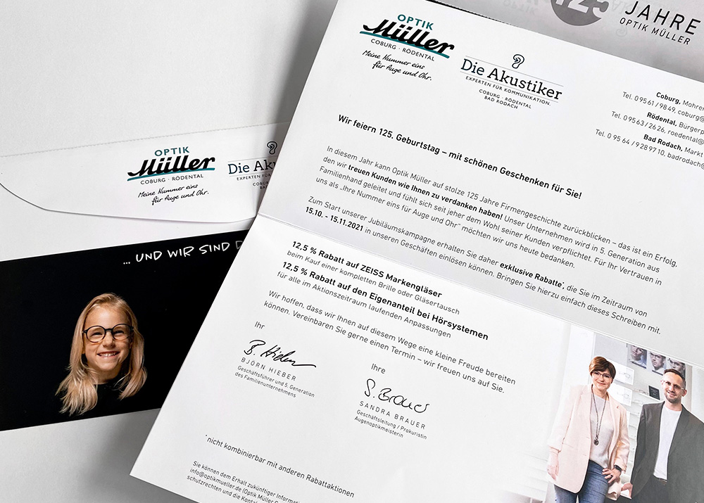 Optik Müller Mailing