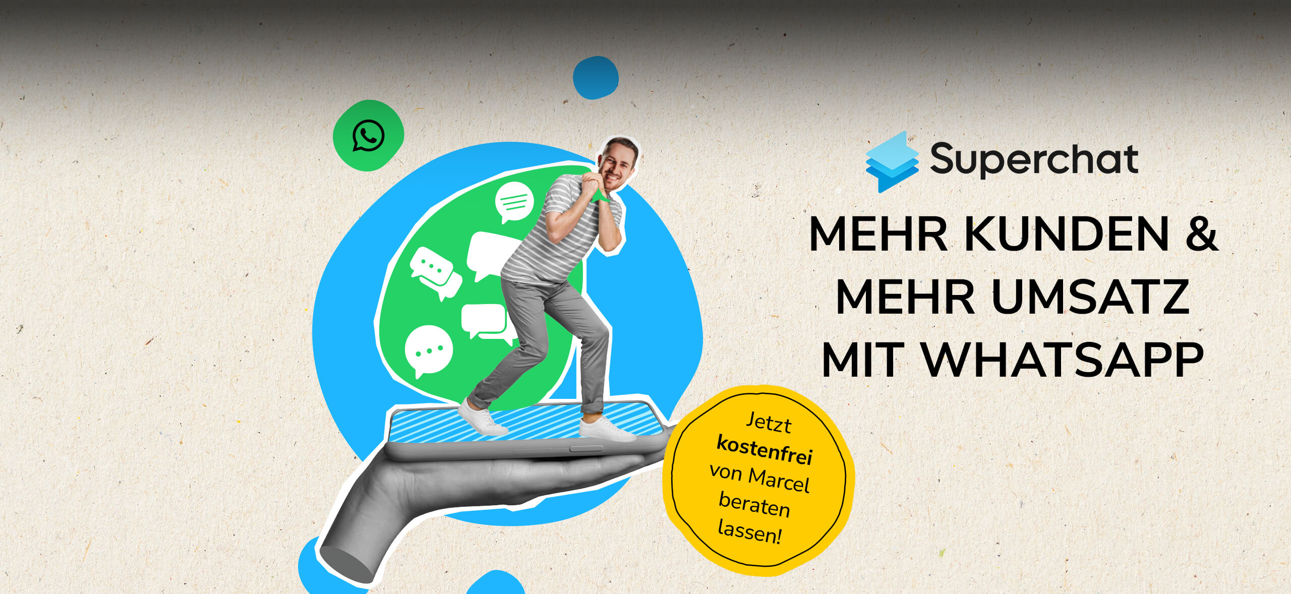 Superchat | Mehr Umsatz mit Whatsapp